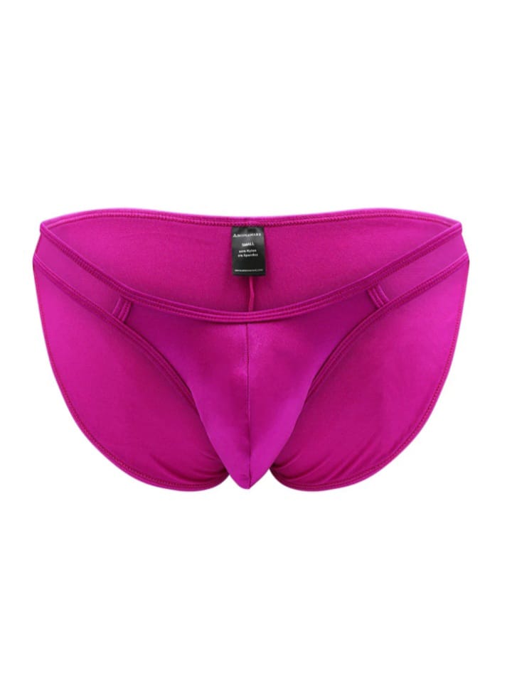 Men's Strappy Satin Briefs Underwear